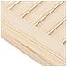 Porte Swing 2 pcs Naturale Legno Massello di Pino - Foto miniatura 8