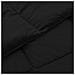 Duvet Invernale Trapuntato Nero 200 x 220 cm Microfibra - Foto miniatura 5