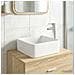 Lavabo da bagno Cromato 36,5 x 36,5 x 13 cm Metallo - Foto miniatura 5