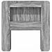 Testata del letto Grigio Sonoma Legno ingegnerizzato - Foto miniatura 8