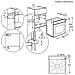 Forno Elettrico da Incasso EOF6P46WH Capacità 72 L Multifunzione con Pulizia Pirolitica Classe A++ Colore Nero - Foto miniatura 6