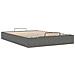 Letto ottomano Grigio Scuro 153 x 203 cm Velluto - Foto miniatura 9