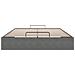 Letto ottomano Grigio Scuro 153 x 203 cm Velluto - Foto miniatura 10