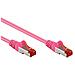 ICOC CCA6F-020-PK - Cavo di rete Patch in CCA Schermato Cat. 6 Rosa F / UTP 2 m Bulk - Foto miniatura 2