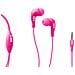 Auricolare in-ear con tasto alla risposta, Jack 3,5 mm - SBS ROSA - Foto miniatura 3