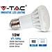 Lampadine Led E27 10w R80 Reflector Luce Fredda 6400k Vt-1894 4341 - Foto miniatura 1