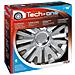 Copricerchi Auto Universali 16 Pollici Tech-one Royal Silver 31543 - Foto miniatura 7