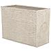 Vaso Rettangolare Per Interno Ed Esterno Beige 34x80x56cm Edessa - Foto miniatura 23