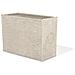 Vaso Rettangolare Per Interno Ed Esterno Beige 34x80x56cm Edessa - Foto miniatura 25