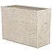 Vaso Rettangolare Per Interno Ed Esterno Beige 34x80x56cm Edessa - Foto miniatura 10