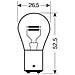 Cp. lampade 2 Fil. 21/5w Bay15d Blue-xe - Foto miniatura 7