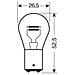 Cp. lampade 2 Fil. 21/5w Bay15d Blue-xe - Foto miniatura 6