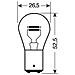 Cp. lampade 2 Fil. 21/5w Bay15d Blue-xe - Foto miniatura 2