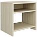 Comodino Rovere Sonoma 40x30x40 cm in Legno Multistrato - Foto miniatura 2
