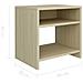Comodino Rovere Sonoma 40x30x40 cm in Legno Multistrato - Foto miniatura 6