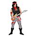 Costume Da Rock Star Per Adulto - Taglia: Small - Foto miniatura 1