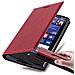 Custodia Compatibile Con Nokia Lumia 920 In Rosso Mela - Coperchio Protettiva Con Chiusura Magnetica, Funzione Stand E Tasca Per Le Carte - Foto miniatura 3