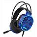 Cuffie On-ear Planet con Microfono Connessione Cablato Colore Nero e Blu - Foto miniatura 2
