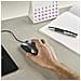 Mouse Crew Ottico 2 Tasti 1200 DPI Colore Grigio - Foto miniatura 3