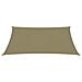 Parasole a Vela Oxford Rettangolare 6x7 m Beige - Foto miniatura 2