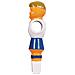 Buffalo Calcio Balilla Bambola 16 Mm Blu / bianco 4 Pezzi - Foto miniatura 2