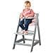 Seggiolone Sit Up III - Crescendo con la sedia da bambino a sedia per ragazzi - Legno grigio - Foto miniatura 2