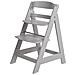 Seggiolone Sit Up III - Crescendo con la sedia da bambino a sedia per ragazzi - Legno grigio - Foto miniatura 5