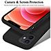Custodia Compatibile Con Apple Iphone 12 Mini (5,4"" Zoll) In Liquid Nero - Coperchio Protettivo In Silicone Tpu Flessibile - Foto miniatura 5
