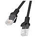 Cavo Di Rete Ethernet Utp Cat. 5e Nero 1m - Foto miniatura 7
