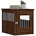 Gabbia Cani Arredamento Rovere Marrone 64,5x80x71cm Multistrato - Foto miniatura 3