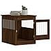 Gabbia Cani Arredamento Rovere Marrone 64,5x80x71cm Multistrato - Foto miniatura 4