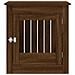 Gabbia Cani Arredamento Rovere Marrone 64,5x80x71cm Multistrato - Foto miniatura 6