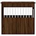 Gabbia Cani Arredamento Rovere Marrone 64,5x80x71cm Multistrato - Foto miniatura 7