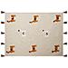 Coperta Khandwa Cotone 130 X 180 Cm Beige - Foto miniatura 8