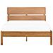 Letto Legno Boisset 140 X 200 Cm Marrone Scuro - Foto miniatura 4