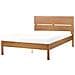 Letto Legno Boisset 140 X 200 Cm Marrone Scuro - Foto miniatura 7