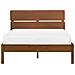 Letto Legno Boisset 140 X 200 Cm Marrone Scuro - Foto miniatura 11