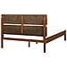 Letto Legno Boisset 140 X 200 Cm Marrone Scuro - Foto miniatura 12