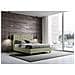Letto Contenitore Imbottito 140x210 Microfibra Tè Verde Agueda - Foto miniatura 4