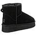 Black Casual Closed Booties Stivaletti Pelle Scamosciata /nabuk Scarpe Donna Nero Eu 36, 848990/02-06 - Foto miniatura 3