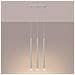 Lampada A Sospensione Pastelo 3 Beige Sl. 1514 - Moderno Lampada A Sospensione Beige 94x30x5 Cm - Foto miniatura 7