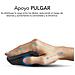Mouse Universale Mano Destra Bluetooth + USB Type-A Ottico 1600 DPI Colore Nero - Foto miniatura 6