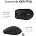 Mouse Universale Mano Destra Bluetooth + USB Type-A Ottico 1600 DPI Colore Nero - Foto miniatura 7