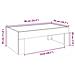 Tavolino da Salotto con LED Infinity Rovere Sonoma 90x50x30 cm - Foto miniatura 10