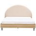 Letto Bouclé Millay 180 X 200 Cm Beige - Foto miniatura 5