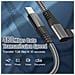 Caricatore Usb-c Con Connettore Ad Angolo Ricarica Rapida Pd Da 60 W Black 1 M - Foto miniatura 4