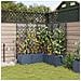 Fioriere da Giardino con Sistema di Irrigazione 5 pz Grigio - Foto miniatura 2