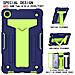 Custodia Per Samsung Galaxy Tab A 8.4” Antiscivolo Con Supporto Verde - Foto miniatura 2