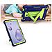 Custodia Per Samsung Galaxy Tab A 8.4” Antiscivolo Con Supporto Verde - Foto miniatura 4
