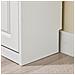 Sobuy Armadio Portascarpe Con Ante A Ribalta, Effetto Legno Invecchiato Bianco - Foto miniatura 6